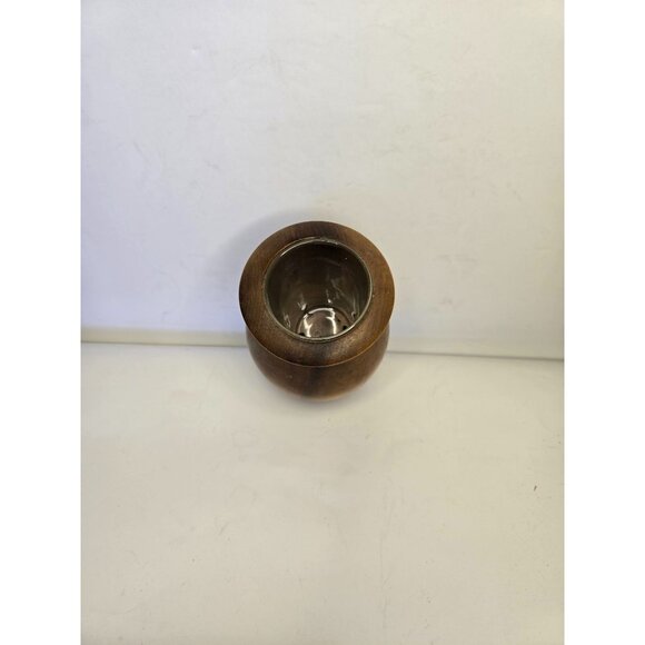 Vintage Myrtle Wood Vase Pencil holder Souvenir Woodworking Eco_Friendly - Picture 3 of 4